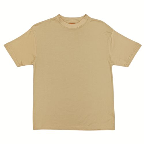 Camiseta beige sólida