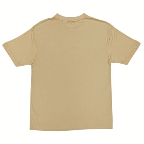 Camiseta beige sólida