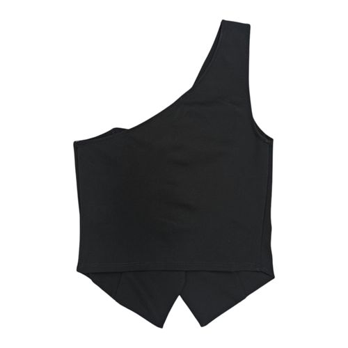 Blusa negra sólida