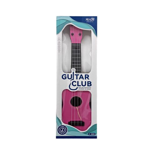 Guitarra rosa musical