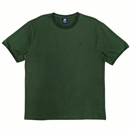 Camiseta sólida verde