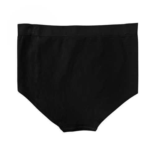 Panty tipo faja negro sólido