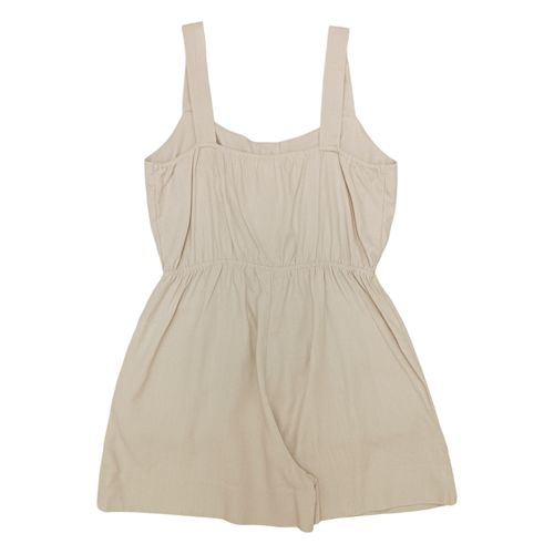 Romper beige sólido