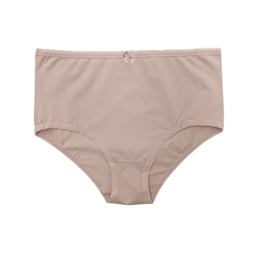 Panty beige sólido