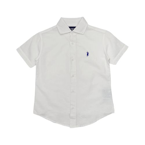 Camisa blanca sólida