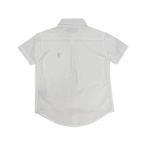 Camisa blanca sólida