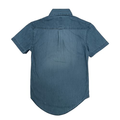 Camisa denim azul claro