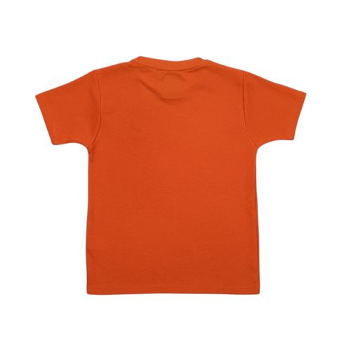 Camiseta naranja sólida