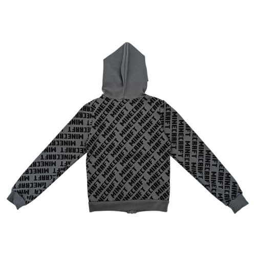 Hoodie gris estampado