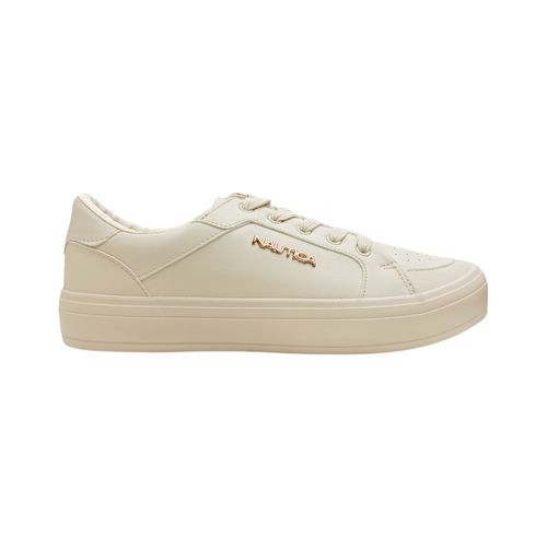 Sneakers casuales ivory sólidos