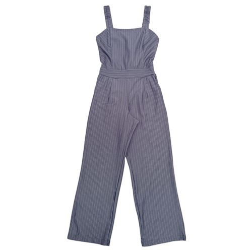 Jumpsuit gris rayado