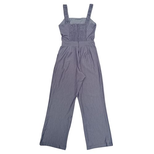 Jumpsuit gris rayado