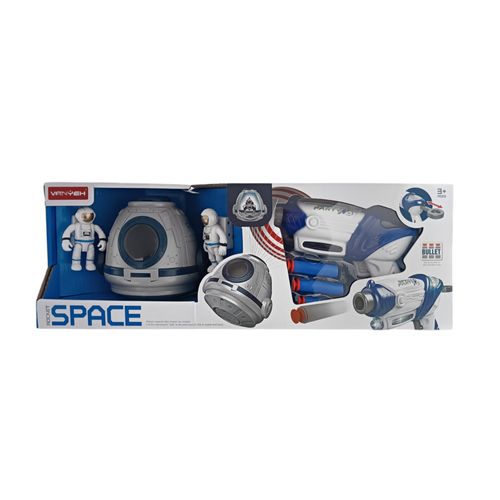 Set de juguete de cohete espacial