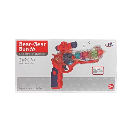 Gear-Gear Gun roja con textura