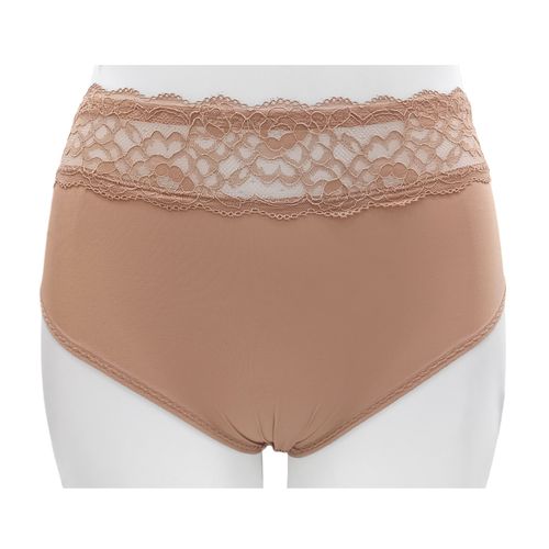 Panty hípster nude de encaje