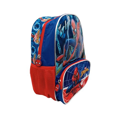 Mochila azul con textura