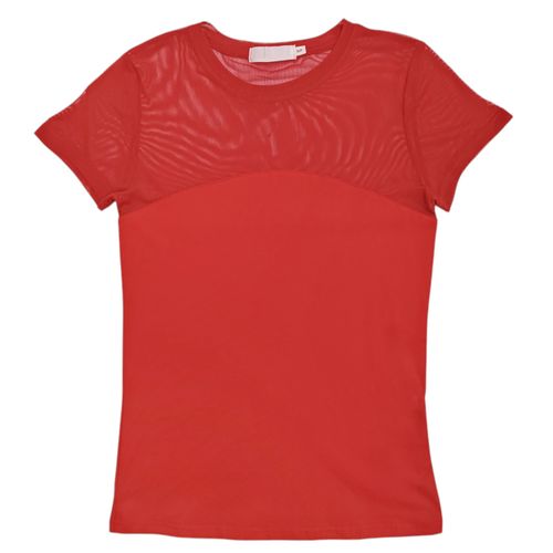 Camiseta roja sólida