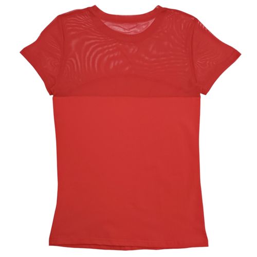 Camiseta roja sólida