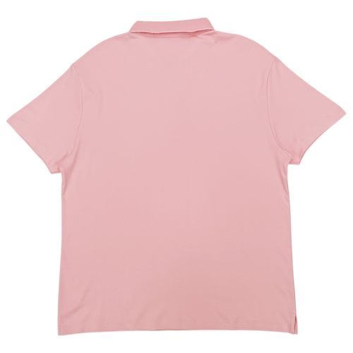 Camisa tipo Polo rosa sólido