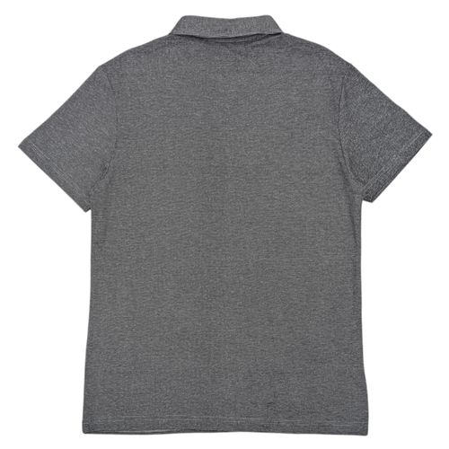 Camisa tipo polo gris sólida