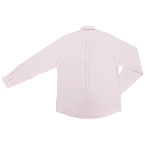 Camisa formal rosa sólida