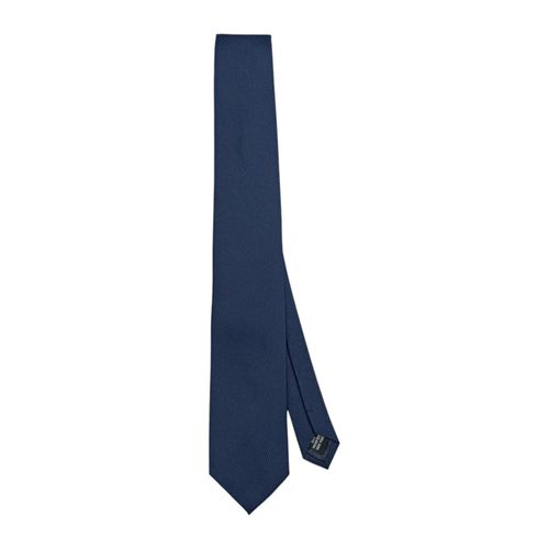 Corbata azul sólida