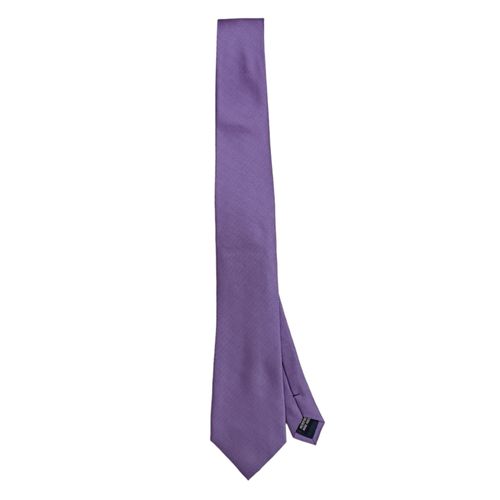 Corbata sólida morado
