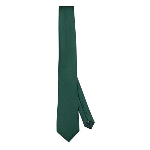 Corbata sólida verde