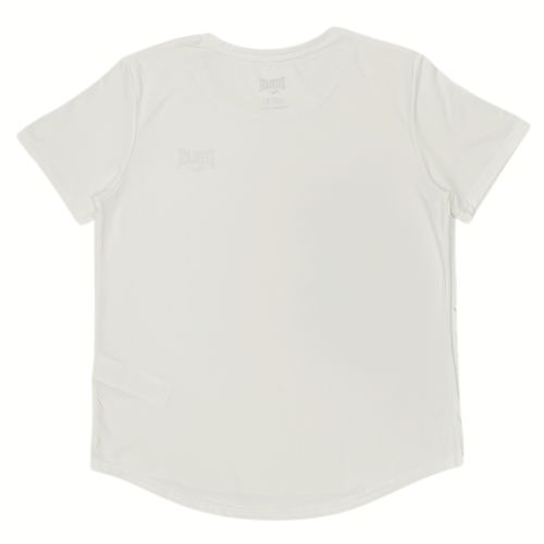 Camiseta ivory deportiva sólida