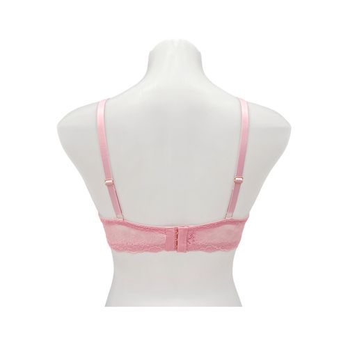 Brasier rosa estampado