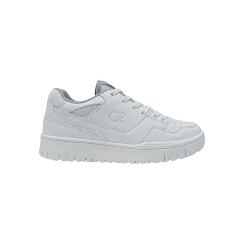 Sneakers blanco con textura