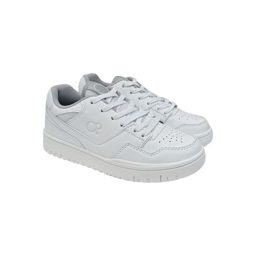 Sneakers blanco con textura