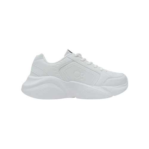Sneakers con textura blancos