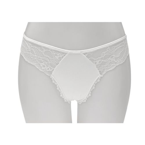 Panty blanco de encaje