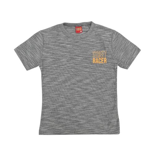 Camiseta estampada gris