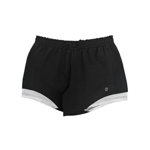 Short deportivo negro