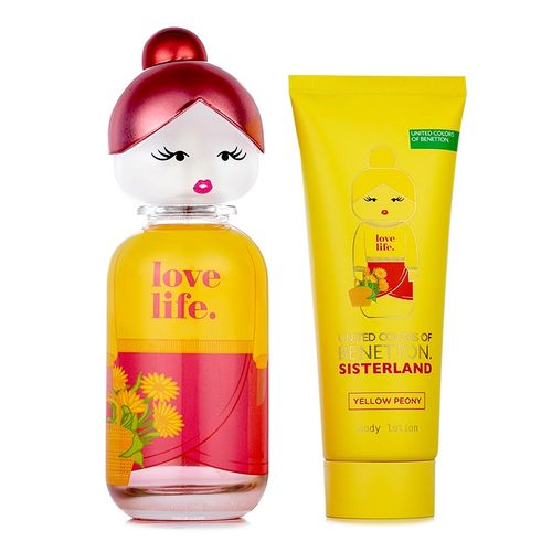 Set Sisterland Yellow Peony Eau de Toilette 80ml