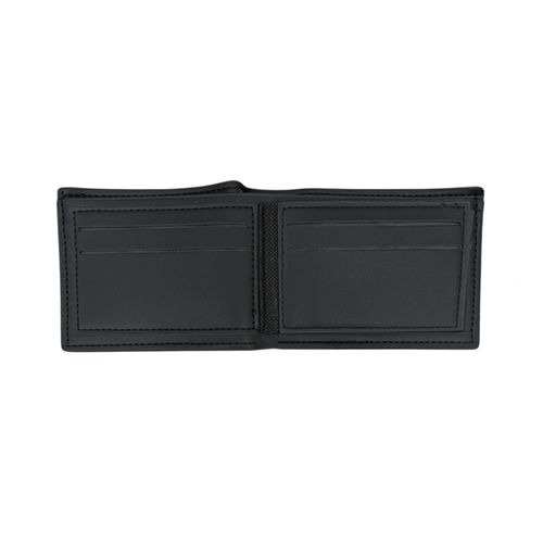 Billetera bifold negra