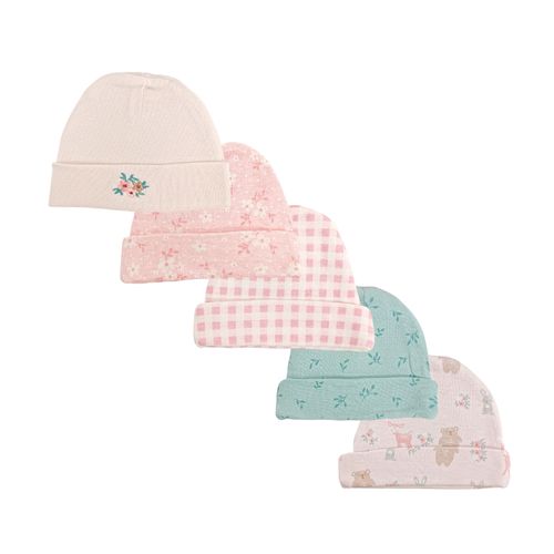 Set de 5 gorros multicolor