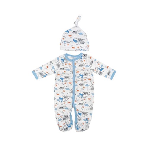 Pijama multicolor estampada dinosaurios