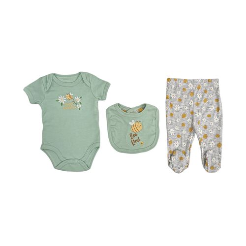 Conjunto 3 pzas multicolor estampado