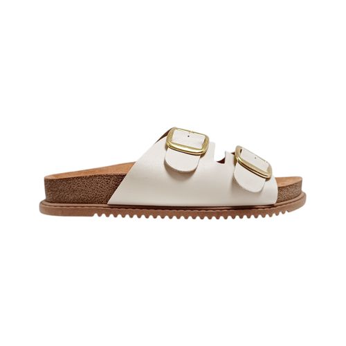 Sandalias casual sólidas blancas