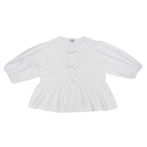 Blusa sólida blanca