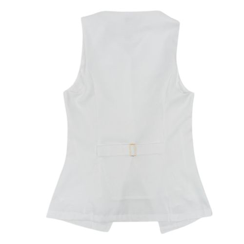 Blusa blanca sólida