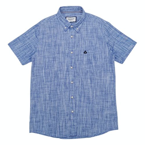 Camisa casual celeste sólido