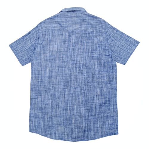 Camisa casual celeste sólido