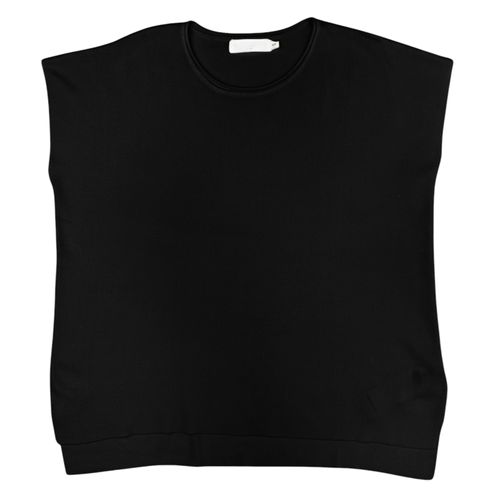 Blusa negra sólida