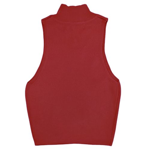 Blusa roja sólida