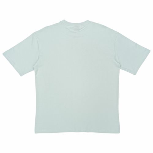 Camiseta celeste estampada