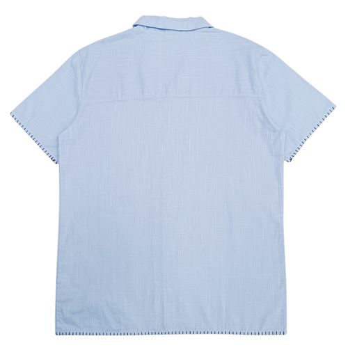 Camisa casual celeste sólido